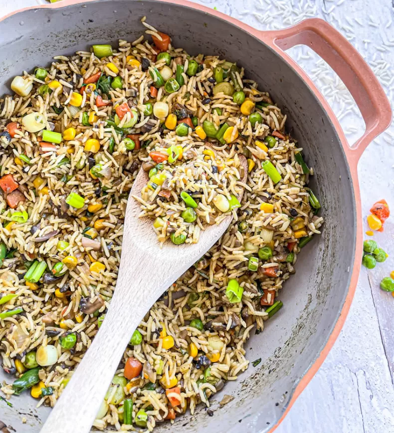 Mixed Veggie Fried Rice recipes