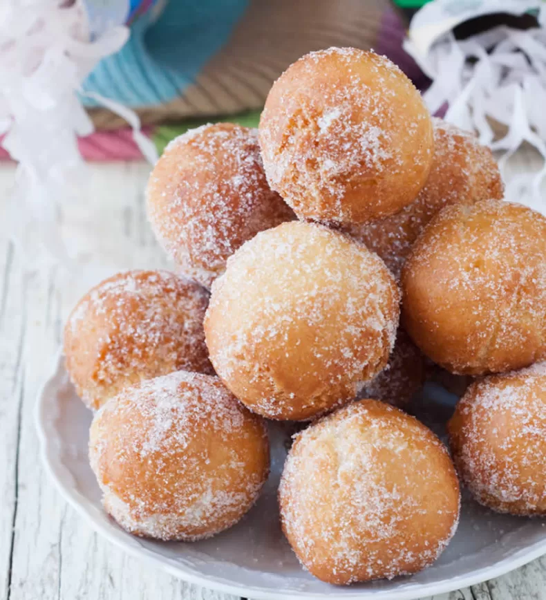 Soft cream fritters