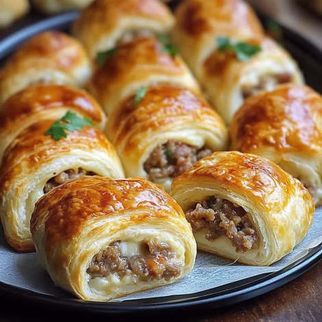 Sausage Rotel Cream Cheese Crescent Rolls