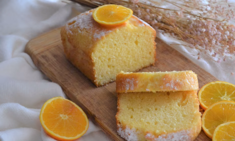 Soft Orange Plumcake