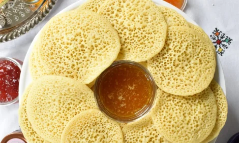 Baghrir – Spongy Moroccan Pancakes