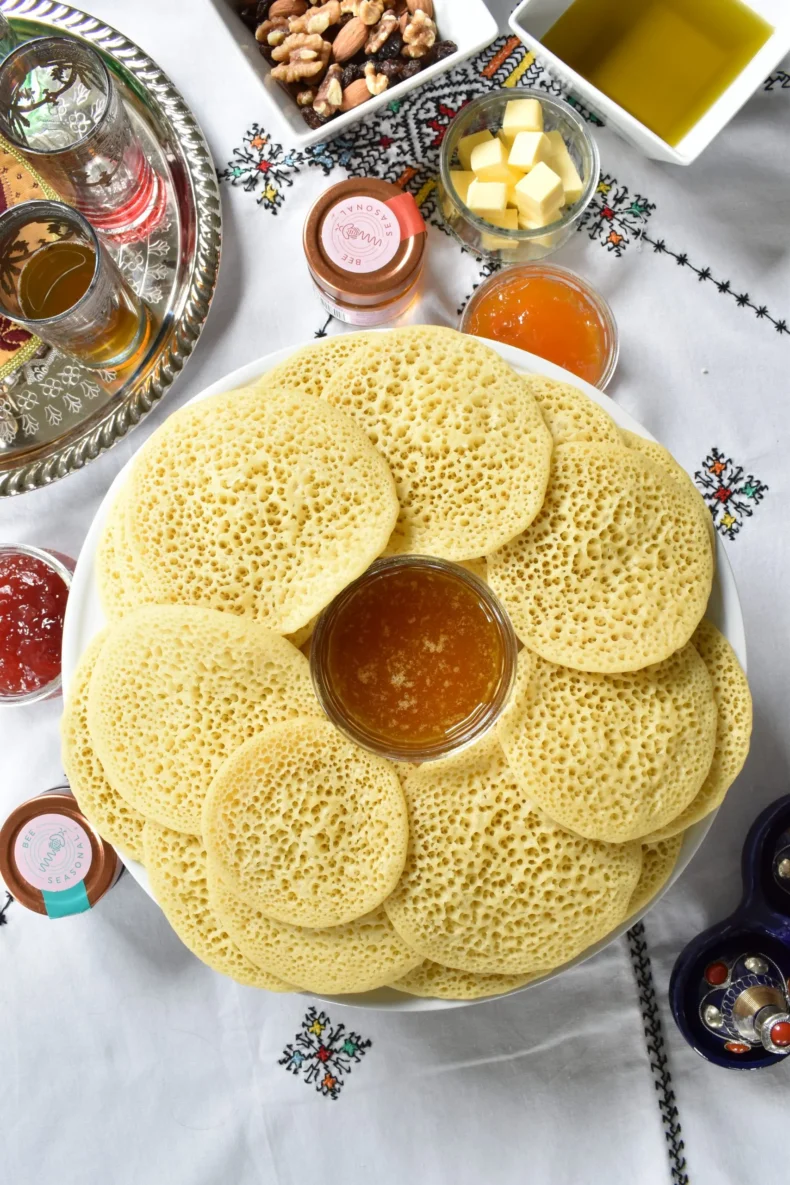 Baghrir – Spongy Moroccan Pancakes