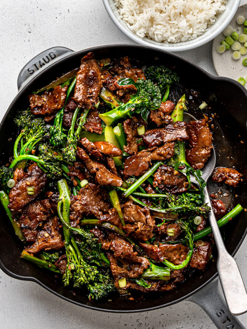 Beef And Broccolini Stir Fry