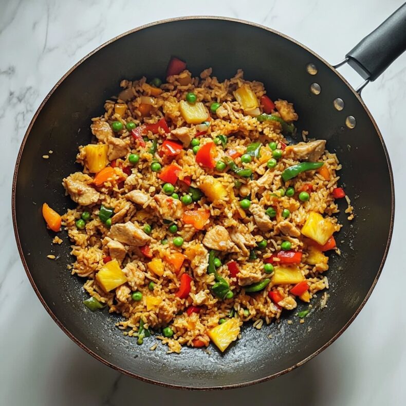 Pineapple Chicken Fried Rice